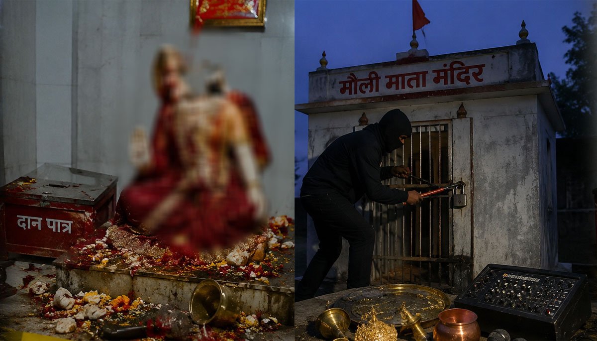 मंदिरों में चोरी