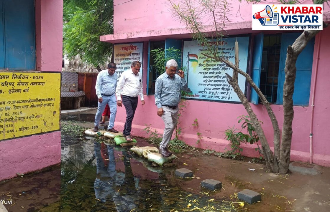 पीएम श्री स्कूल पहुंचा प्रशासन