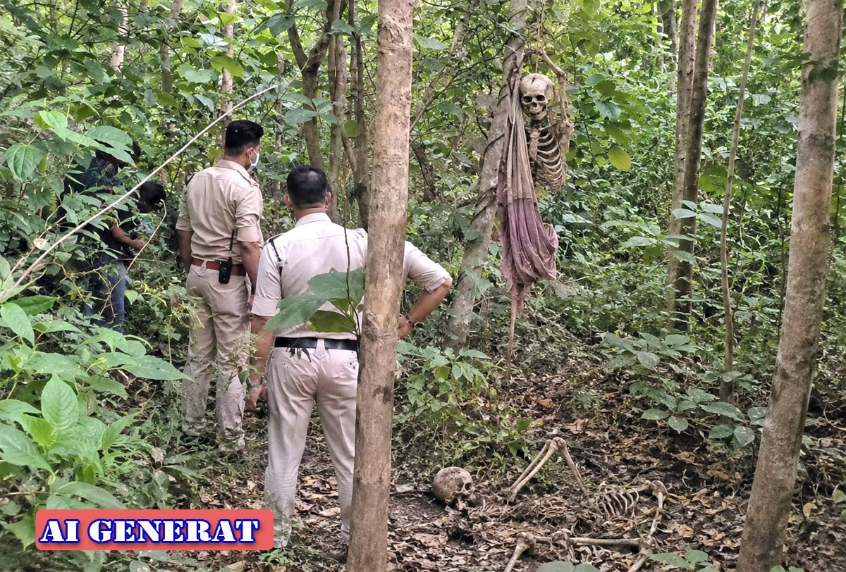 Woman's skeleton found in the forest