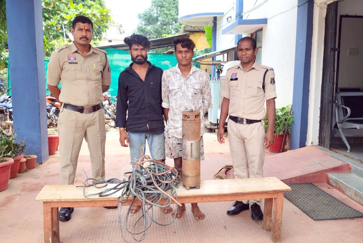 Theft of submersible pump and cable wire