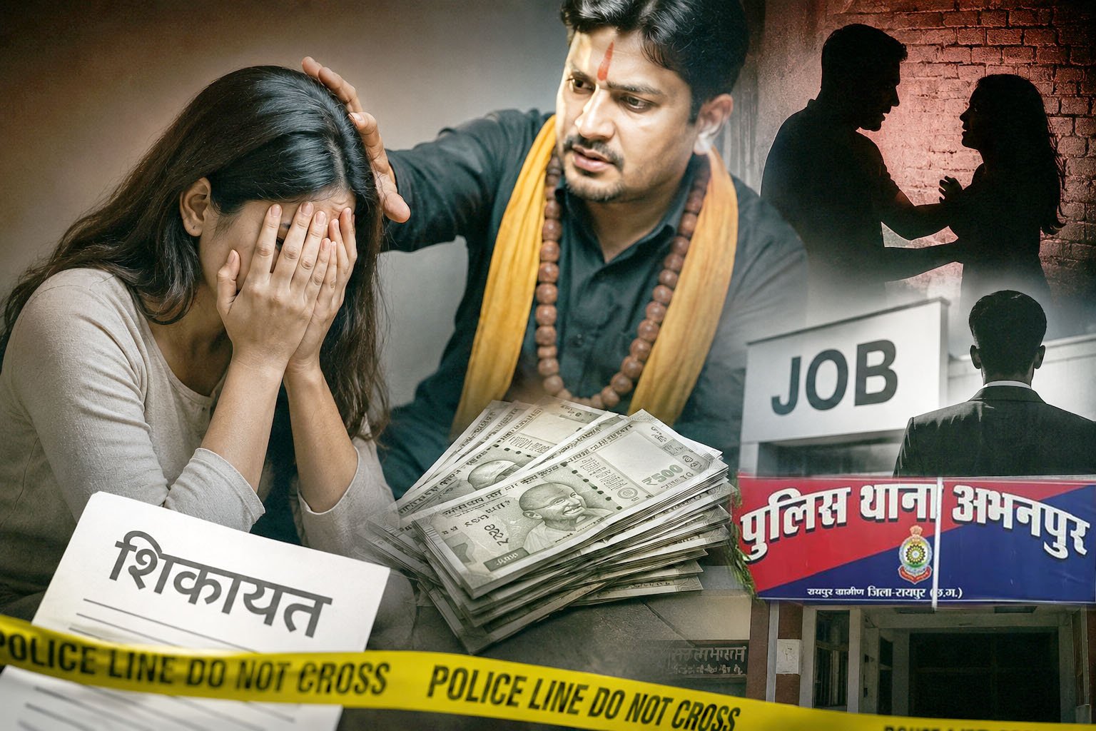 महिला से दुष्कर्म और ठगी