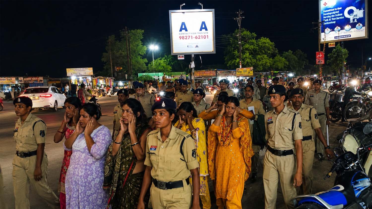 रासुका कार्रवाई के दौरान बवाल