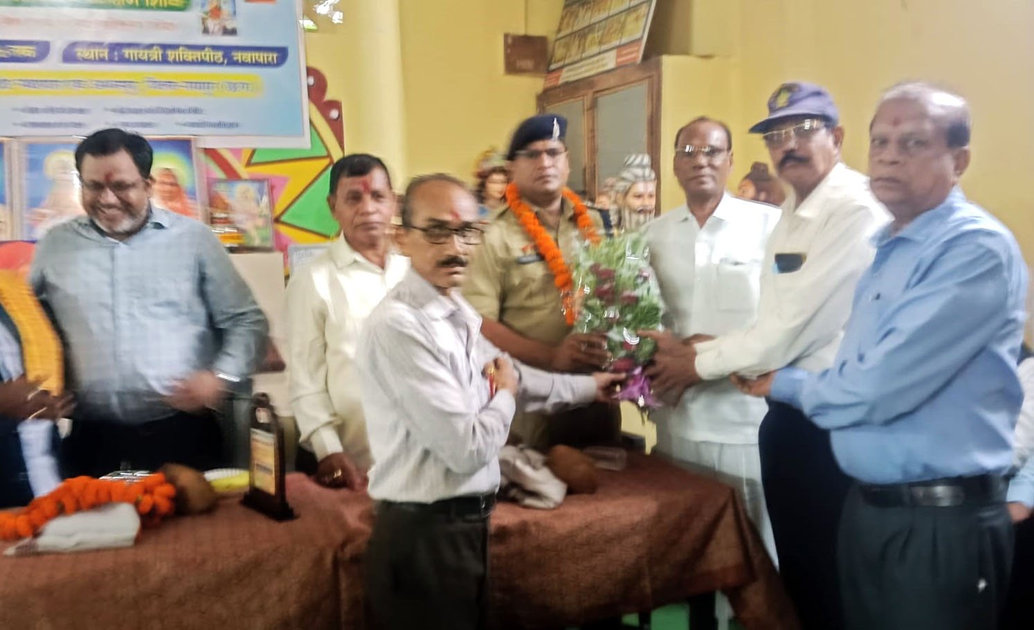 पूर्व सैनिक एवं प्रतिभाशाली विद्यार्थियों का सम्मान