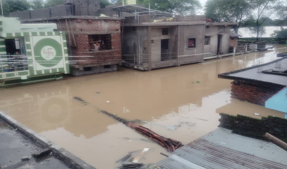 महानदी बाढ़ Mahanadi Flood Nawapara (10)