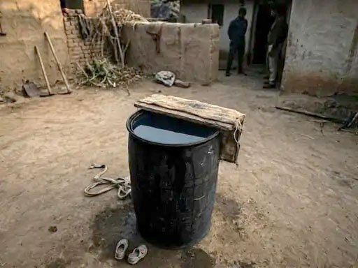 ड्रम में मिला शव